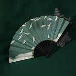 Cranes | Paper Folding Fan
