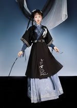 Black Mulan | Black UniSex Hanfu Dress (黑木兰)