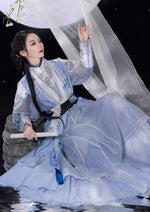 Blue Warrior | Ming Blue Hanfu (一纸灵犀)