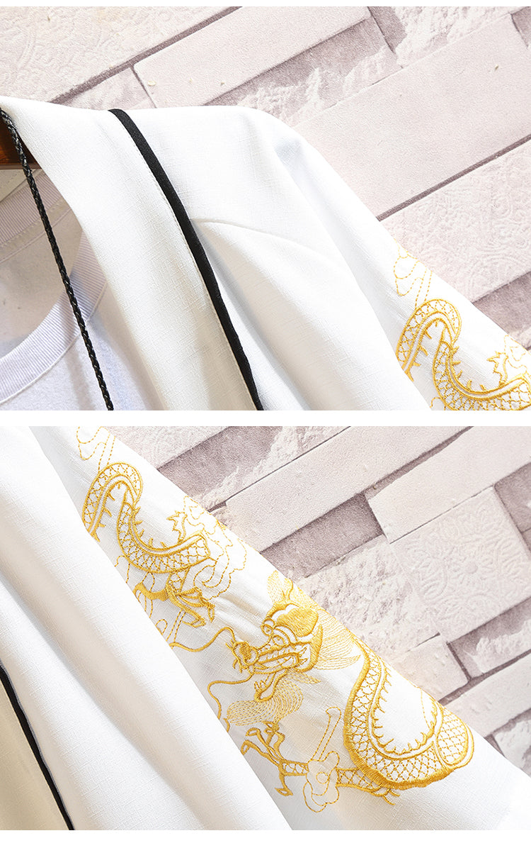 Muci | Dragon Uni-Sex Asian Robe / Kimono (暮词)