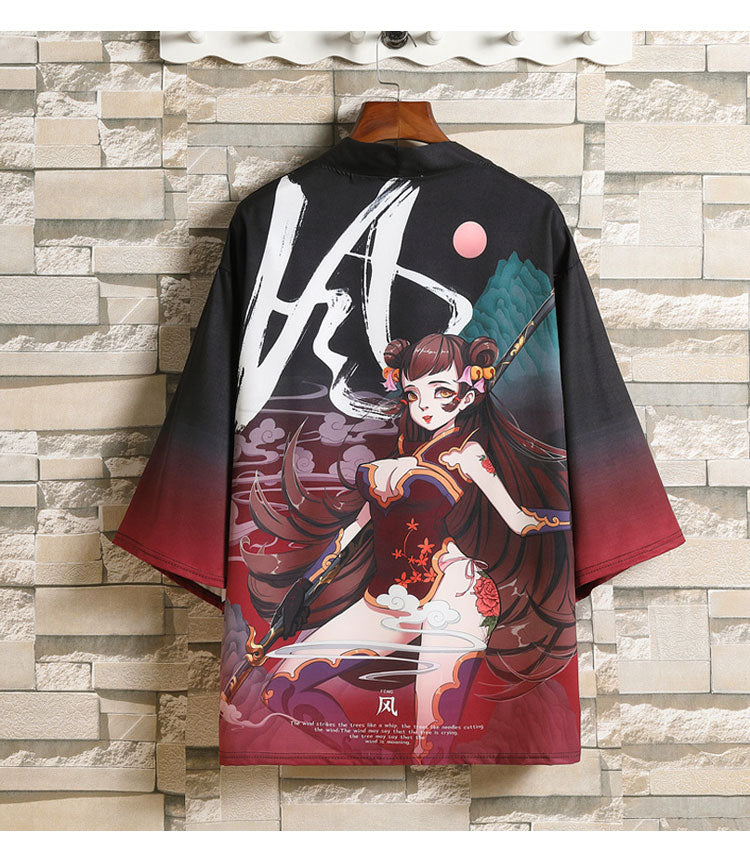 CengXiao | Uni-Sex Asian Robe / Kimono (曾笑)