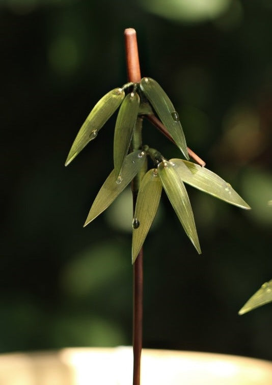 Bamboo | 1 Pc Green Hairpin (竹叶)