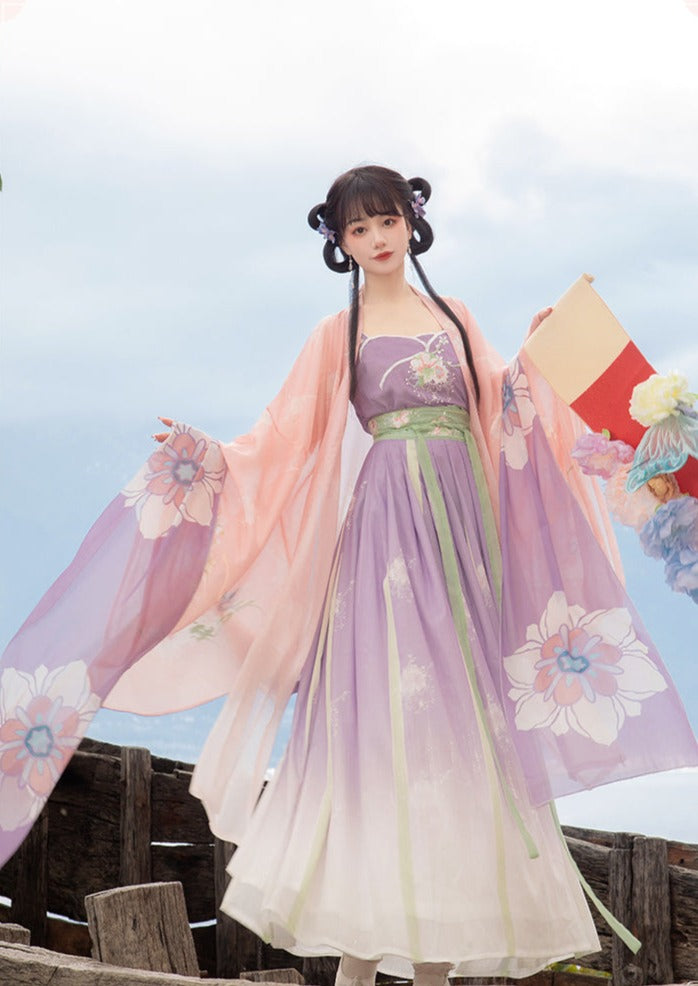 Peach Fairy | Pink Hanfu Dress () L / Pink Peach Fairy | Pink Hanfu Dress () L / Pink