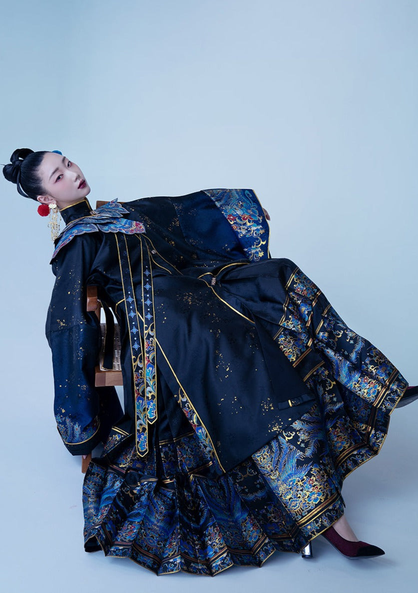 Pink Jade | 6-Piece Graduation Hanfu Gown (粉翠流丹)