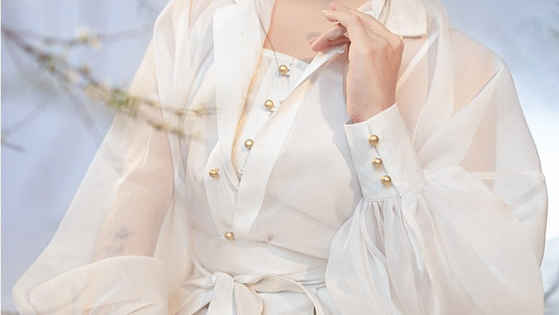 Moon River | Modern Black Blouse (鸾清)