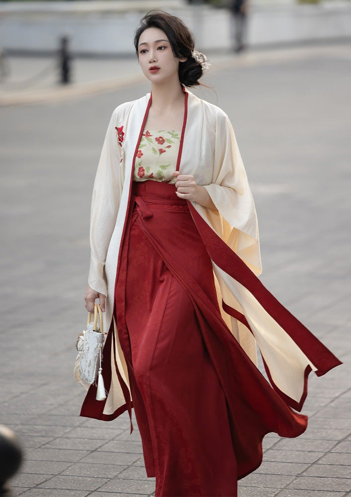 Poppy | Modern 3-Pieces Hanfu (花间酒)