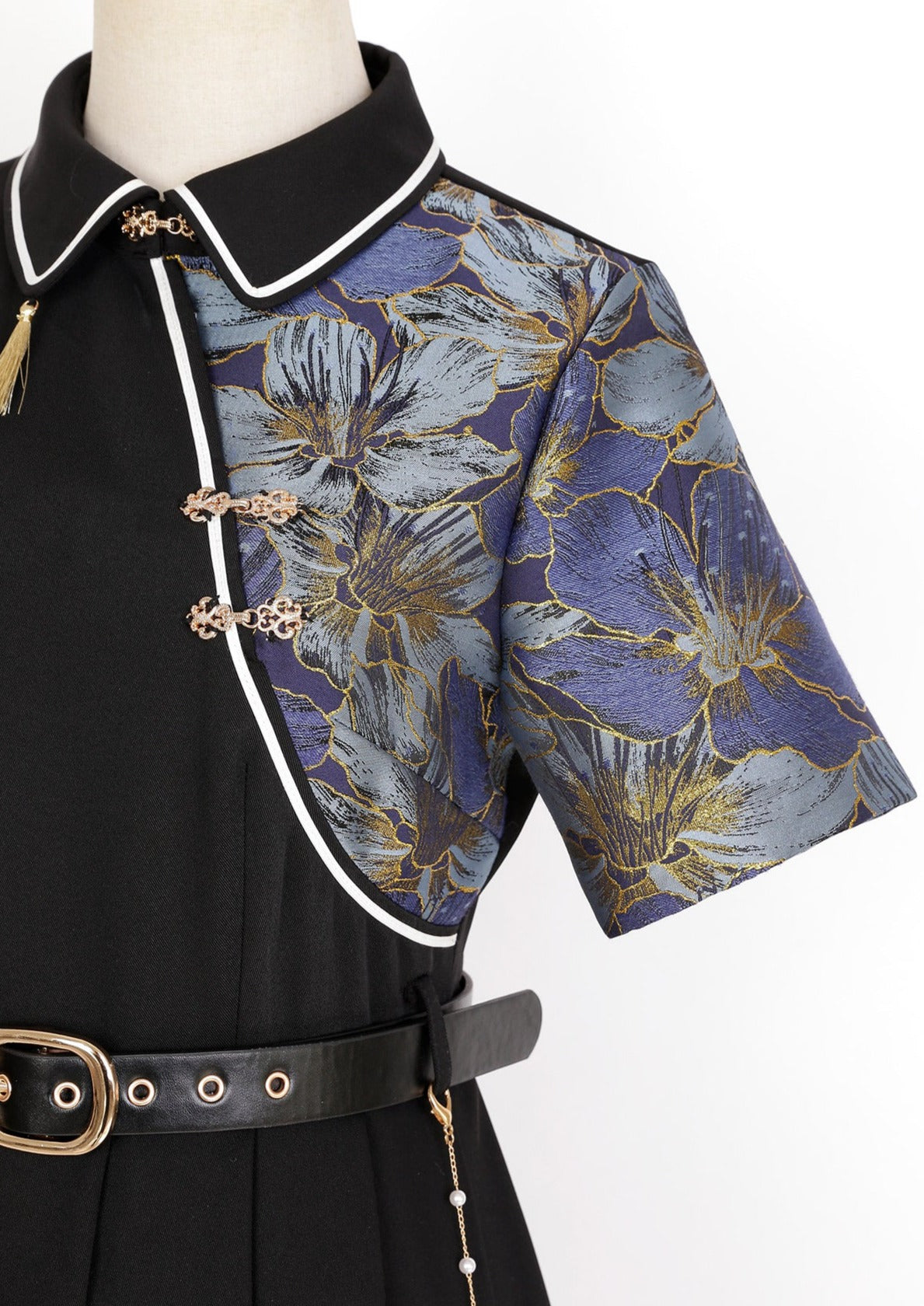 City That Never Sleeps | Modern Black Lolita Chinese Hanfu (不夜城)