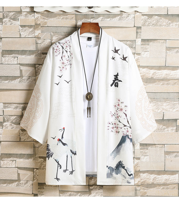 CengXiao | Uni-Sex Asian Robe / Kimono (曾笑)