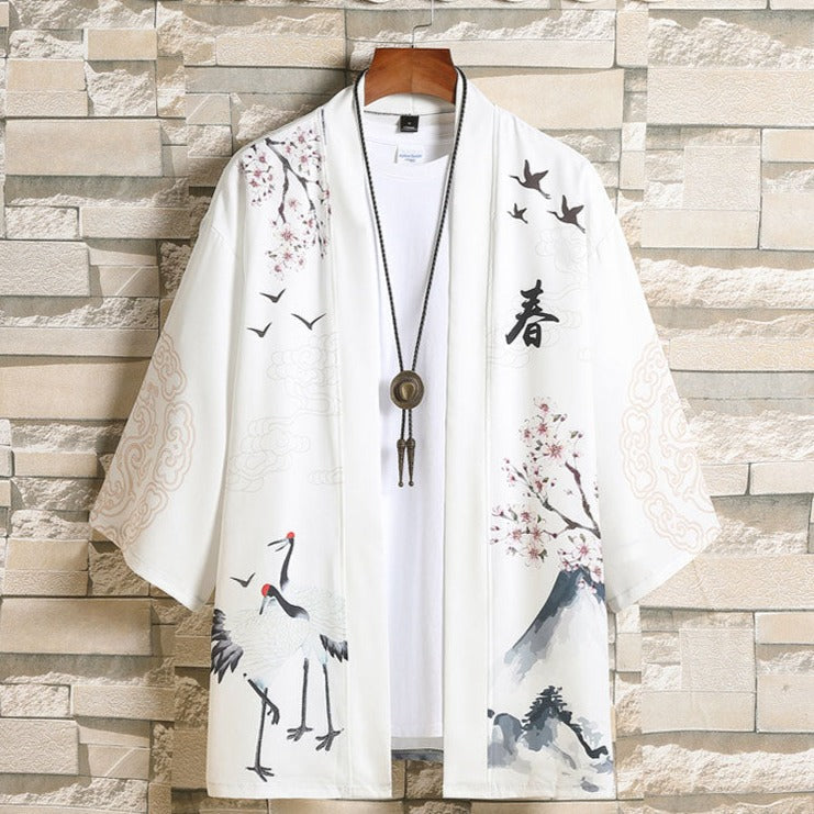 CengXiao | Uni-Sex Asian Robe / Kimono (曾笑)