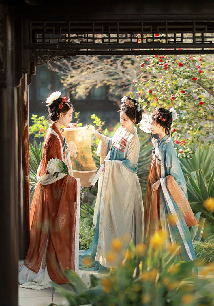 Spring Palace | 3-Colors Tang Hanfu (春宫曲)