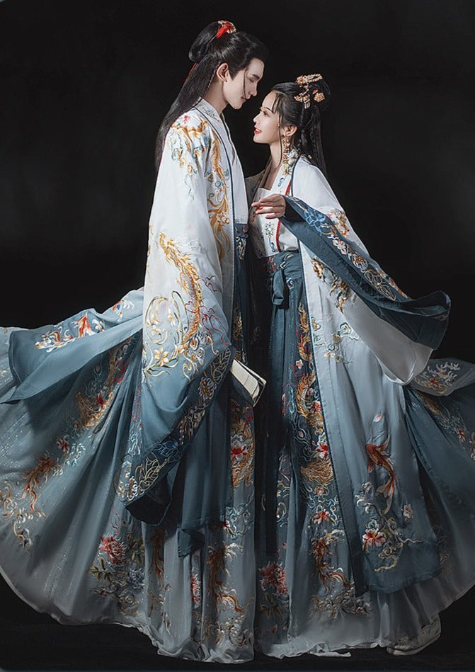 Wu Zetian | Gray Couple Gown (ZTGryC)