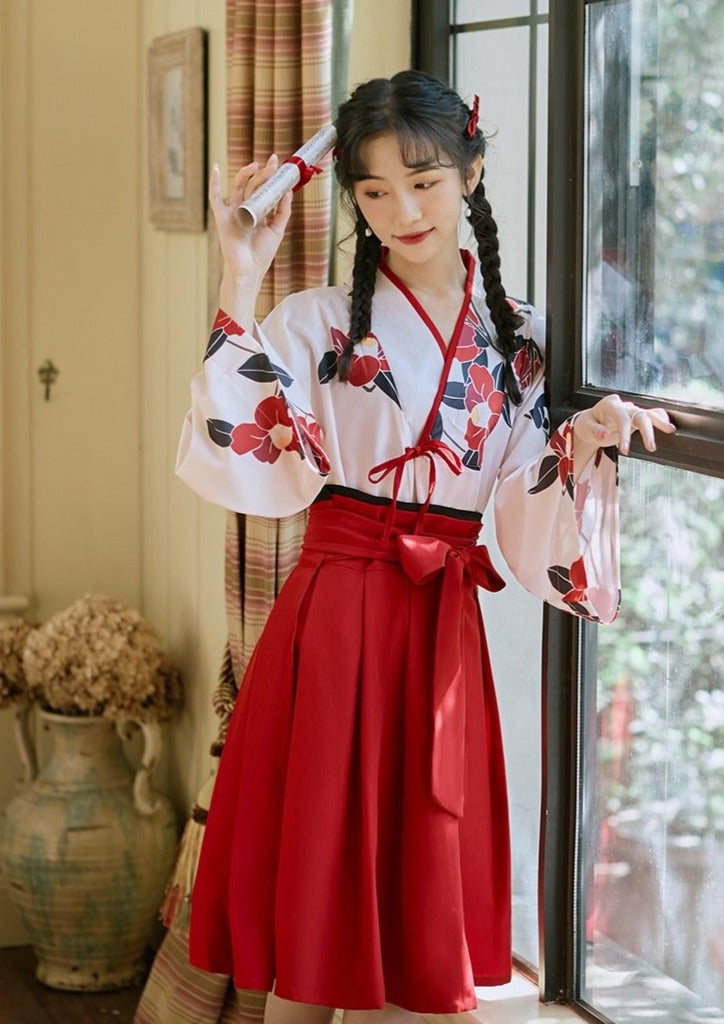 Camellia | Modern Black Short Dress (夏日校服) – NewMoonDance