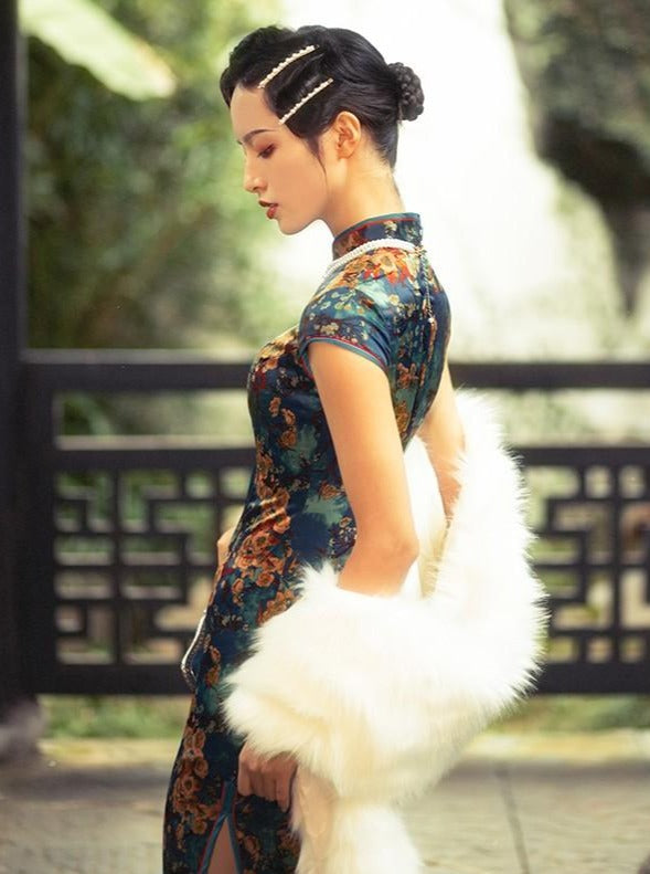 Meiling | Ivory Fur Shawl (MLIvy03)