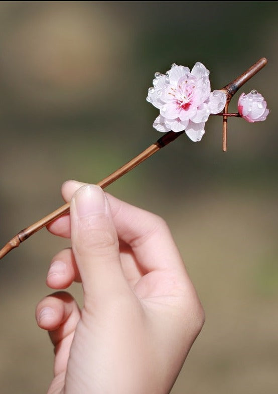 Beauty Plum | 1 Pcs Pink/Purple Hairpin (美人梅)