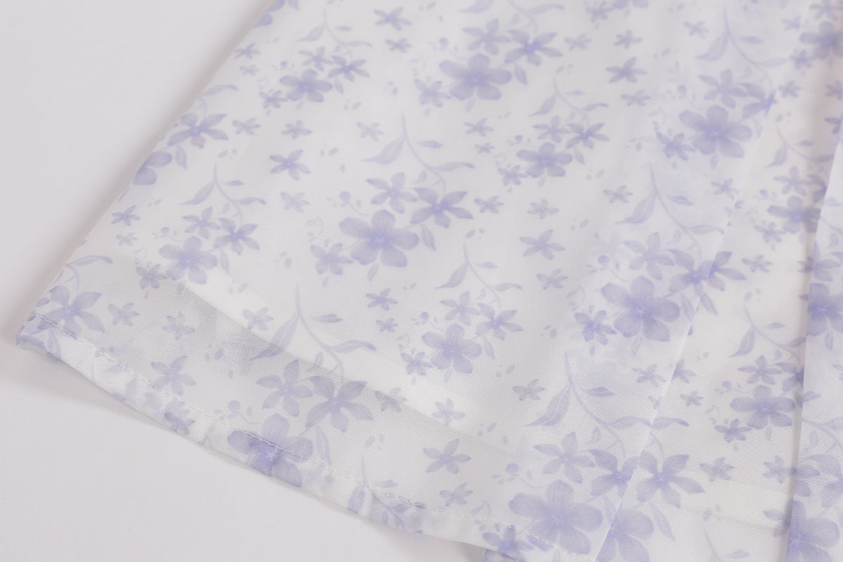 Flower Mirror | Modern Purple Hanfu (繁花镜)