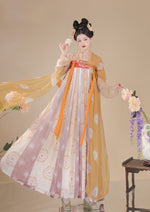 Yuhuan | Orange Hanfu Dress (YHOrg02)