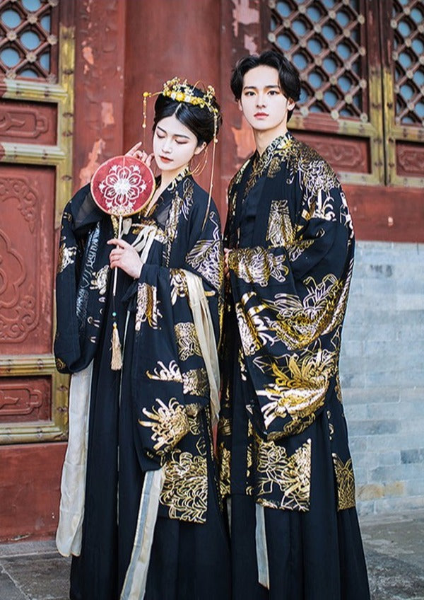 Nightingale | Men Black Couple Hanfu (夜莺)