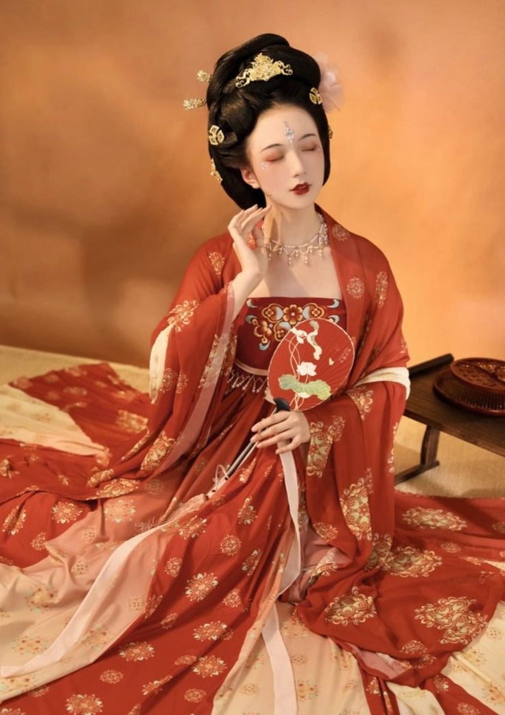 Red Cloud | Red Hanfu Dress (燕云台)