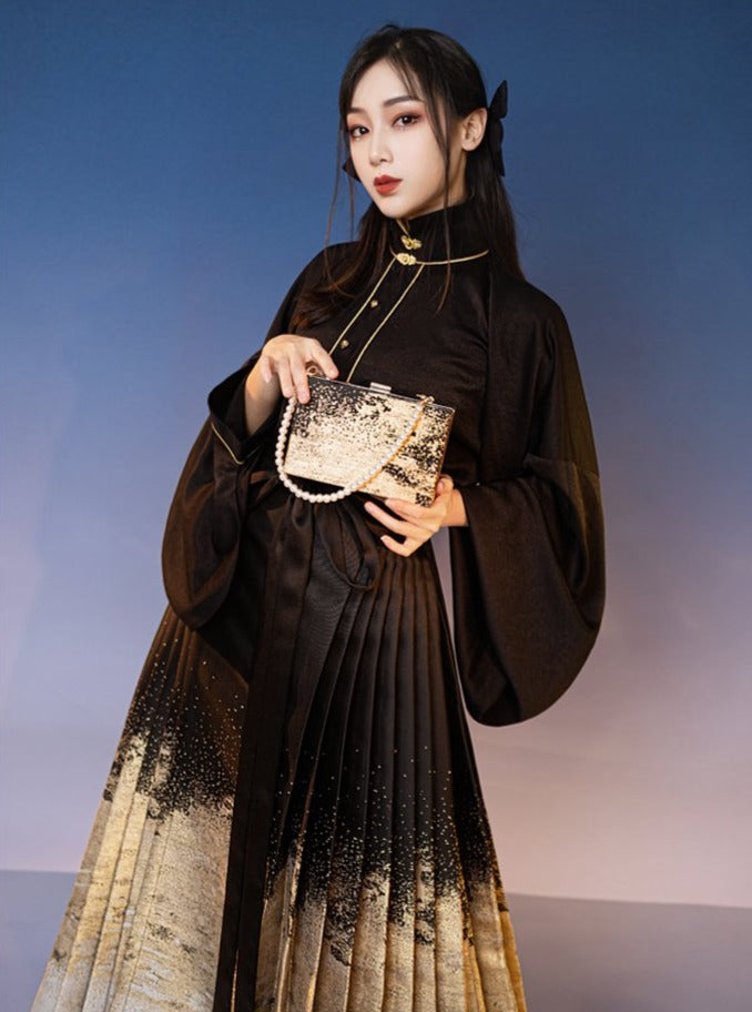 Moon River | Custom Made Ma Mian Skirt (月生春江)
