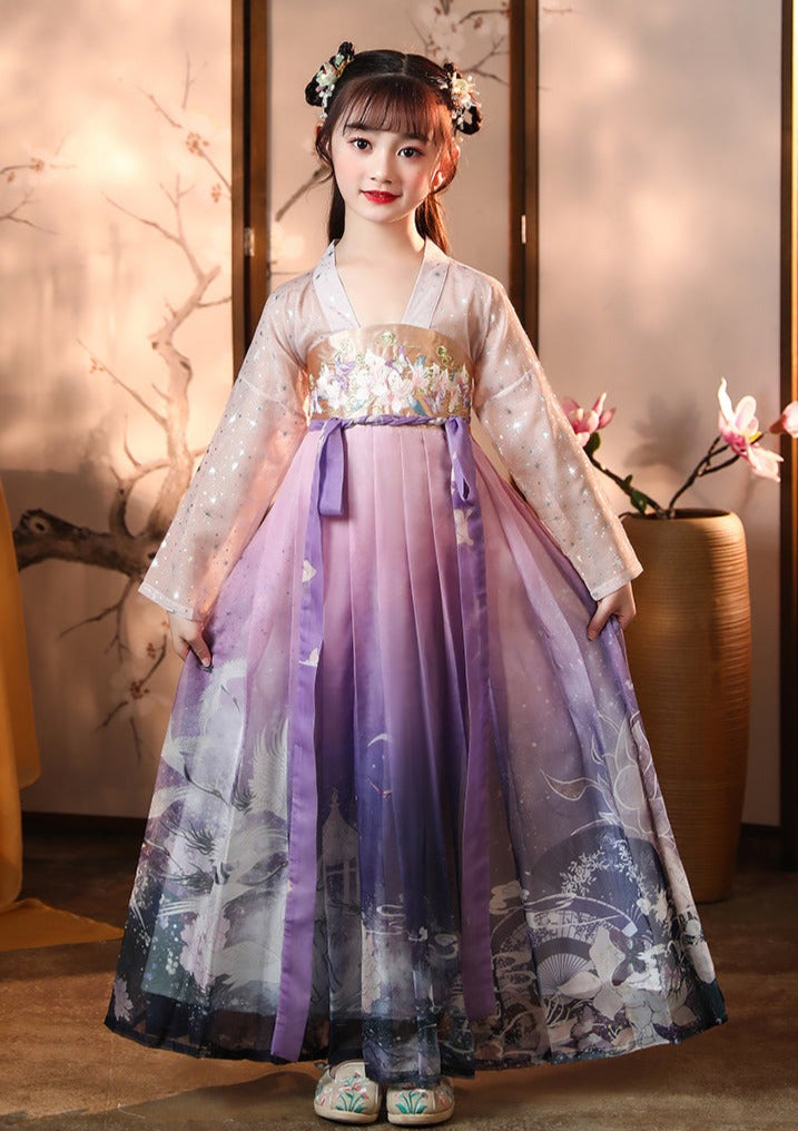 Secret Garden | Kid Purple Dress (游园惊梦)