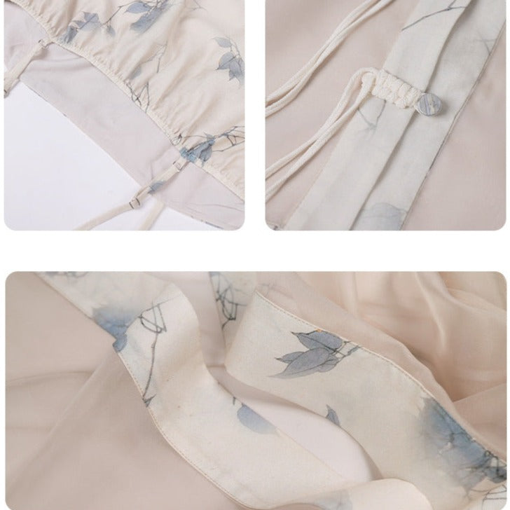 Fall Dusk | Modern Gray Dress (松间照)