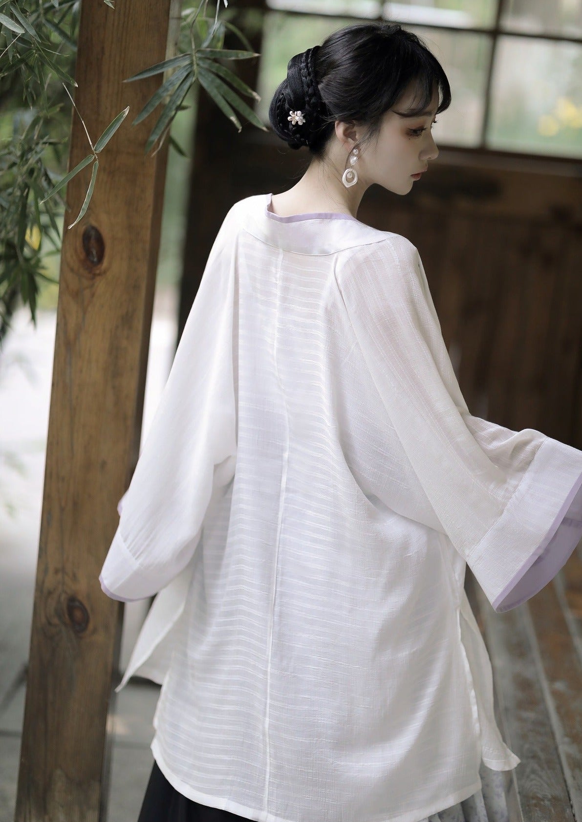 Flower Mirror | Modern Purple Hanfu (繁花镜)