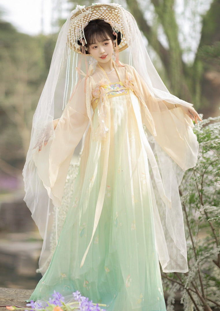 Summer Encounter | Green Hanfu Dress (又见夏)