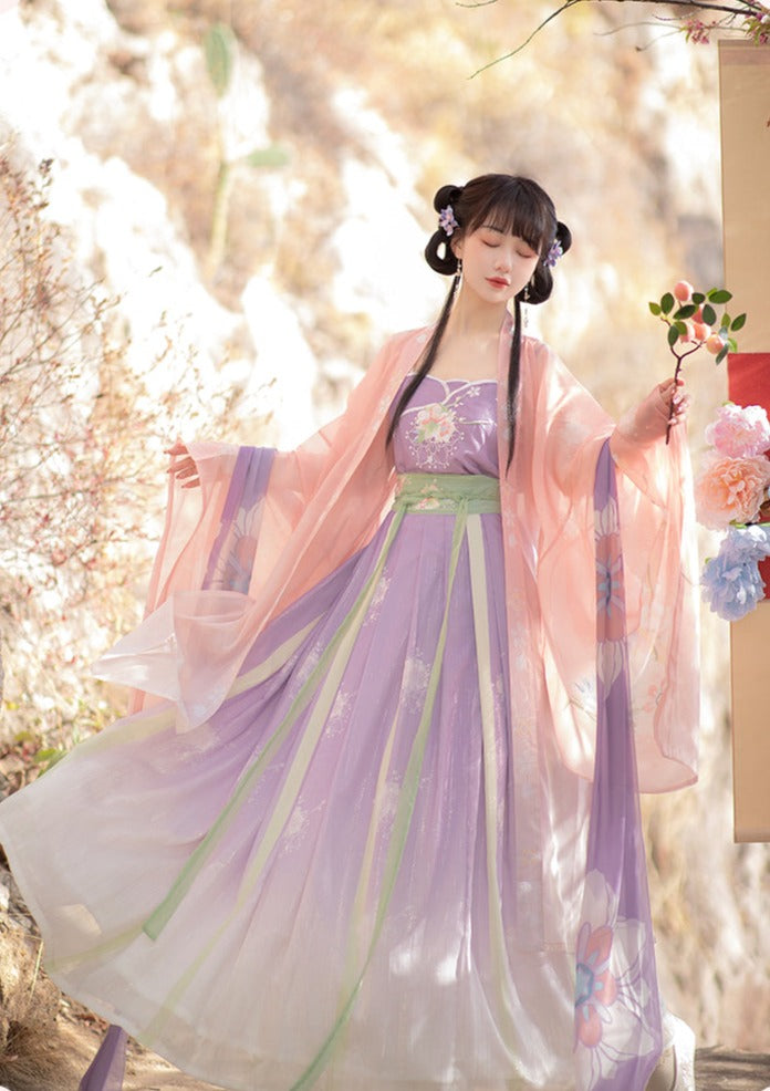 Peach Fairy | Pink Hanfu Dress () L / Pink Peach Fairy | Pink Hanfu Dress () L / Pink