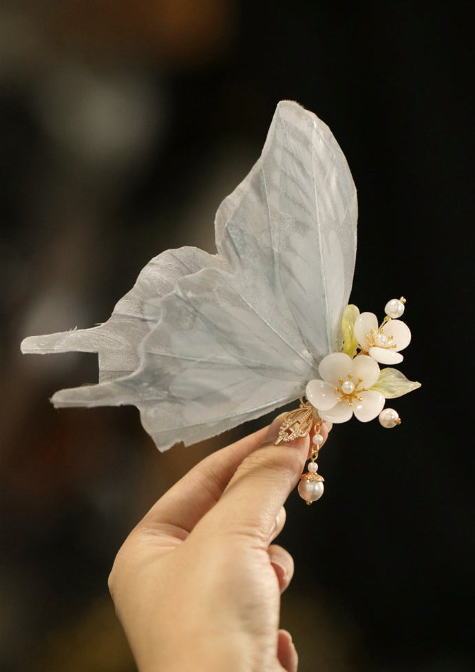 Butterfly Dream | 1 Pc Feather Butterfly Hairclips (蝴蝶梦)