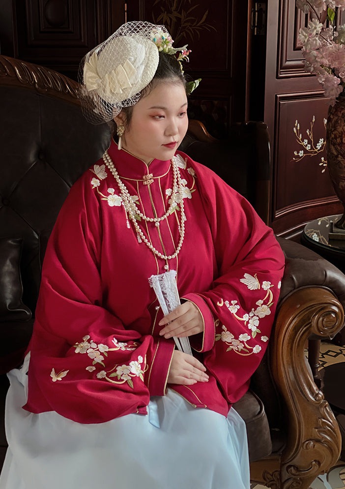 Good Fortune | 3 Colors Plus Hanfu Shirt (百果纳福)