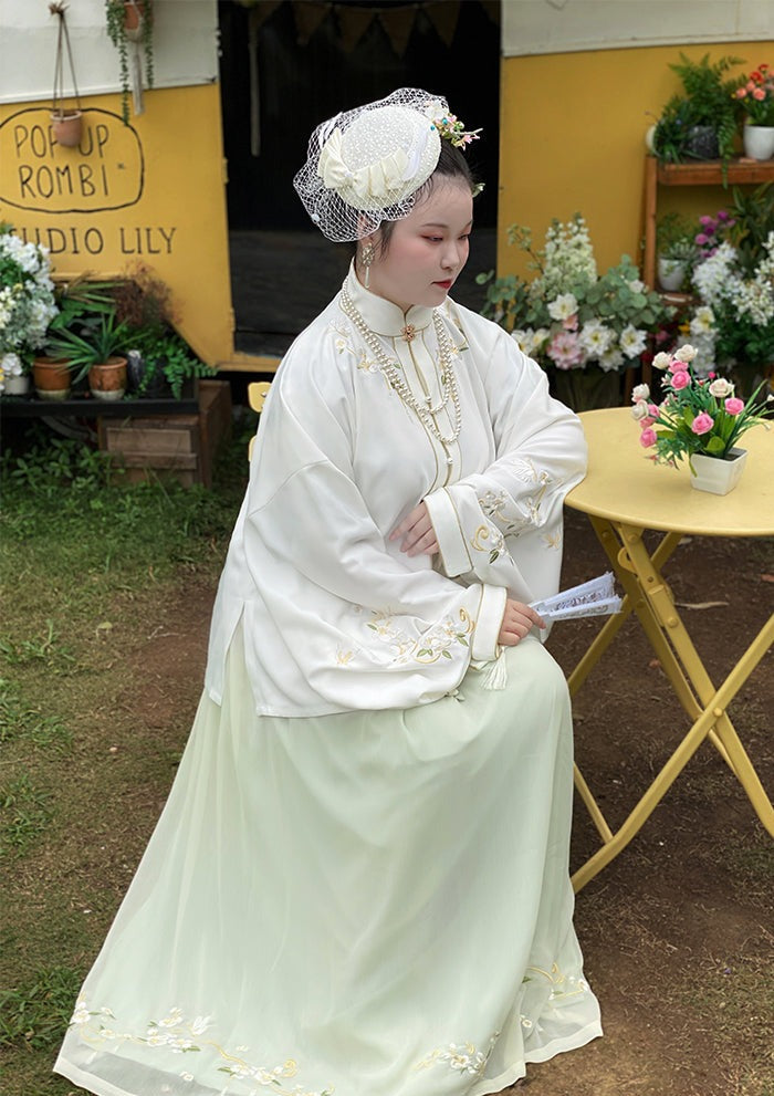 Good Fortune | 3 Colors Plus Hanfu Shirt (百果纳福)