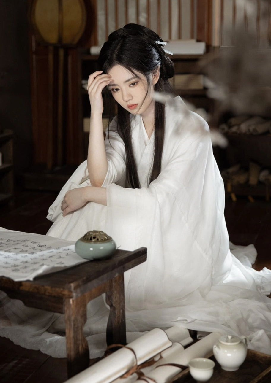 Missing Heart | 4 Pieces Hanfu (戚戚忧思深)