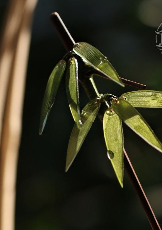 Bamboo | 1 Pc Green Hairpin (竹叶)