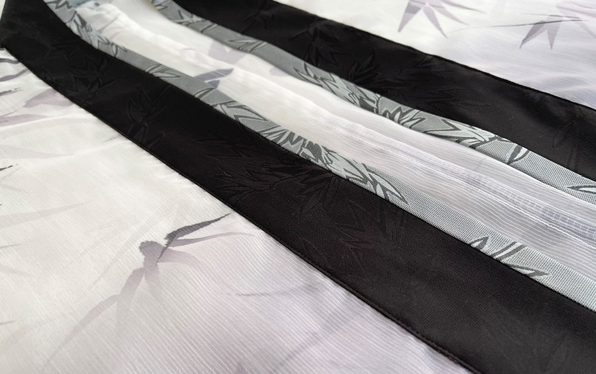 Bambú | Hanfu unisex moderno de 4 piezas (墨竹)