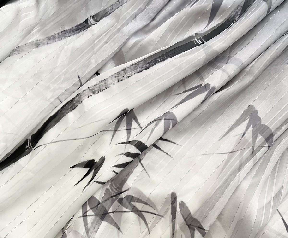 Bambú | Hanfu unisex moderno de 4 piezas (墨竹)