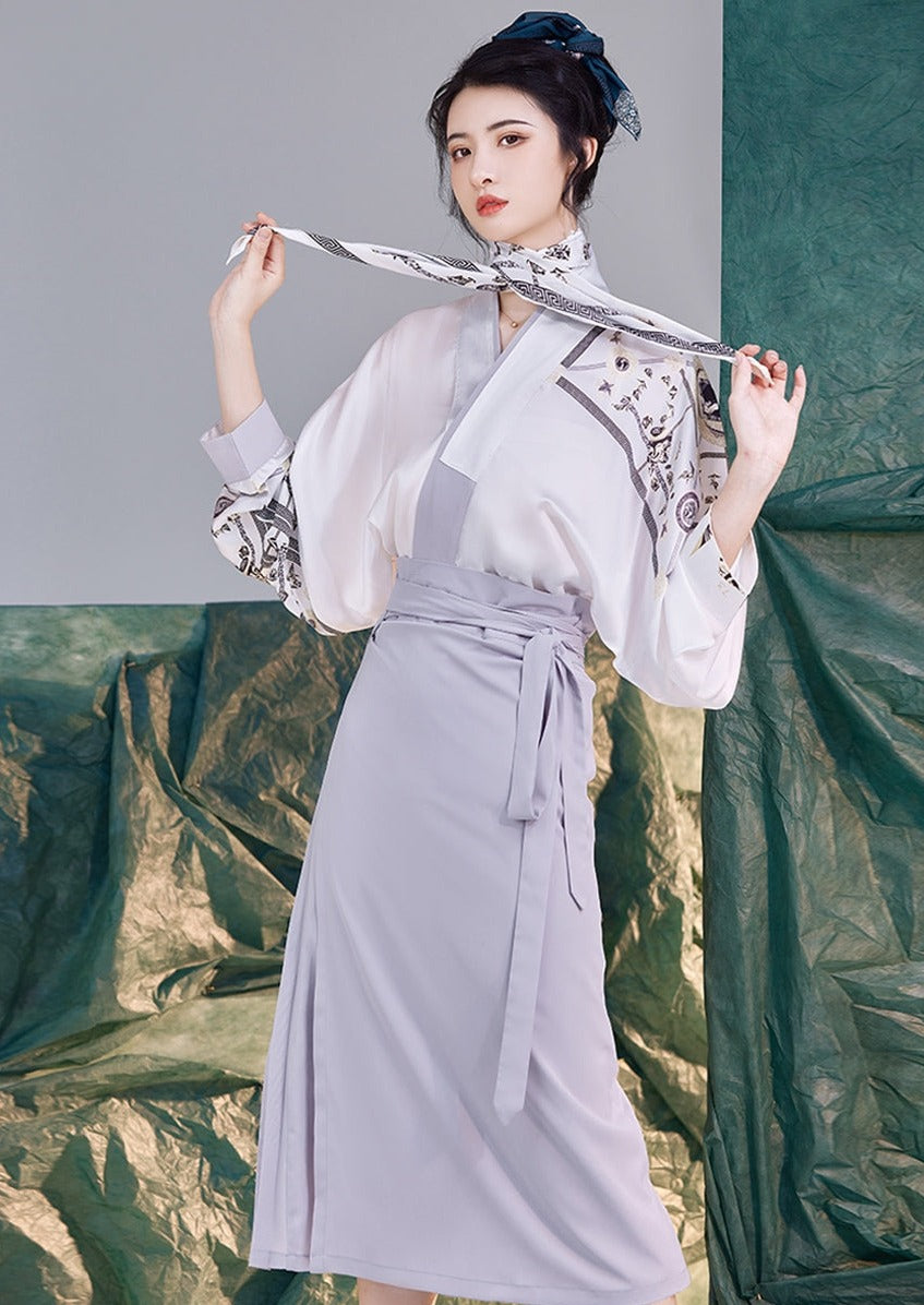 Office Lady  | Modern Blue Hanfu (工作日)