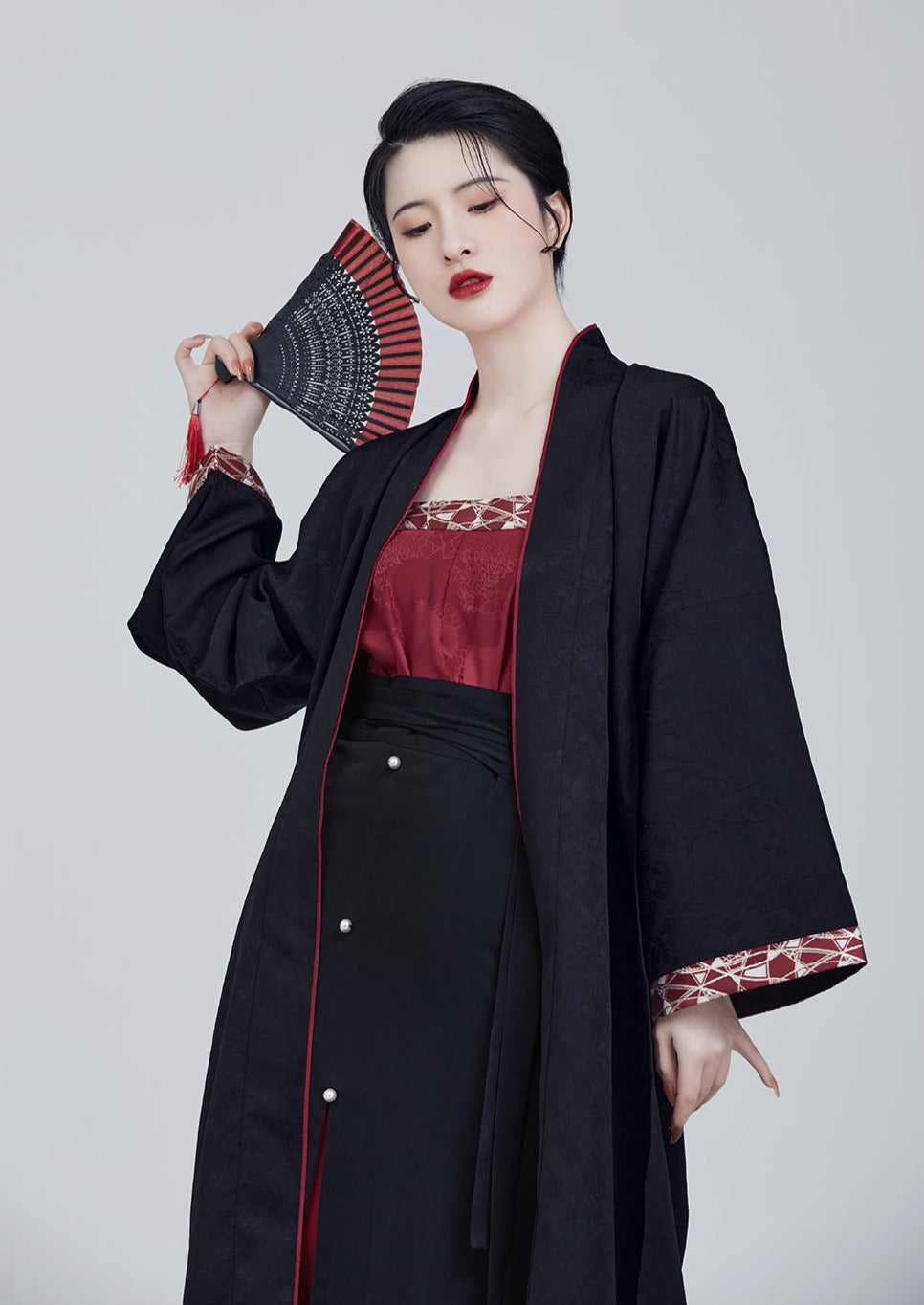 Crimson Ink  | Modern Black Hanfu (绯墨)