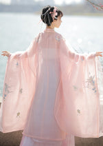 Pink Aqua | Pink Summer Hanfu Dress (水挼粉)