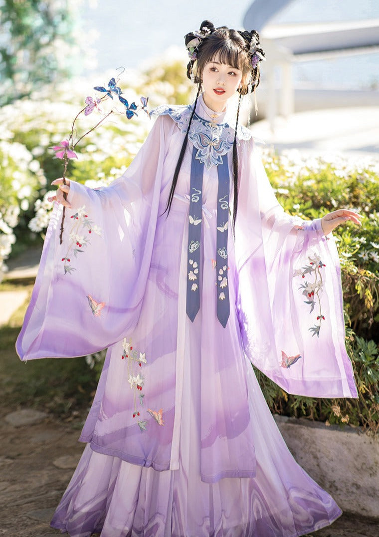 Blue Butterfly | Hanfu Dress (玉蝴蝶)