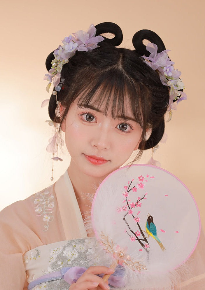 Lilac | 2 Pcs Flowers Hairclips (丁香)