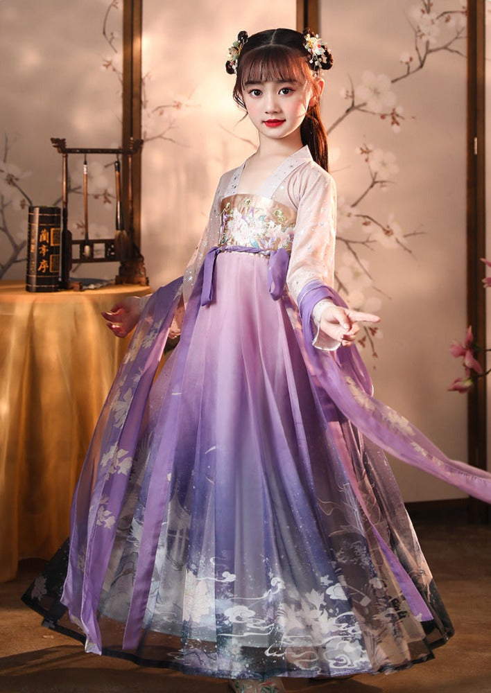 Secret Garden | Kid Purple Dress (游园惊梦)