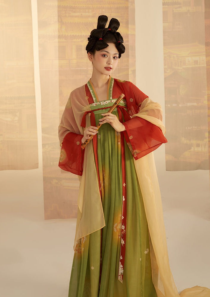 Night Banquet | Silk Embroidered Dress (唐宫夜宴)