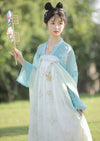 Little Lime | Blue White Hanfu Dress (素渺)