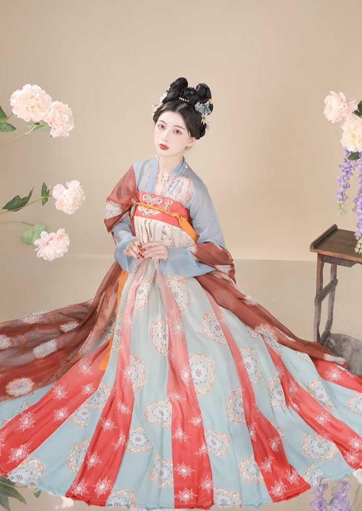 Yuhuan | Blue Hanfu Dress (YHBle02)