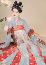 Yuhuan | Orange Hanfu Dress (YHOrg02)