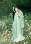 Butterfly Dream | Green Summer Hanfu Dress (梦蝶)