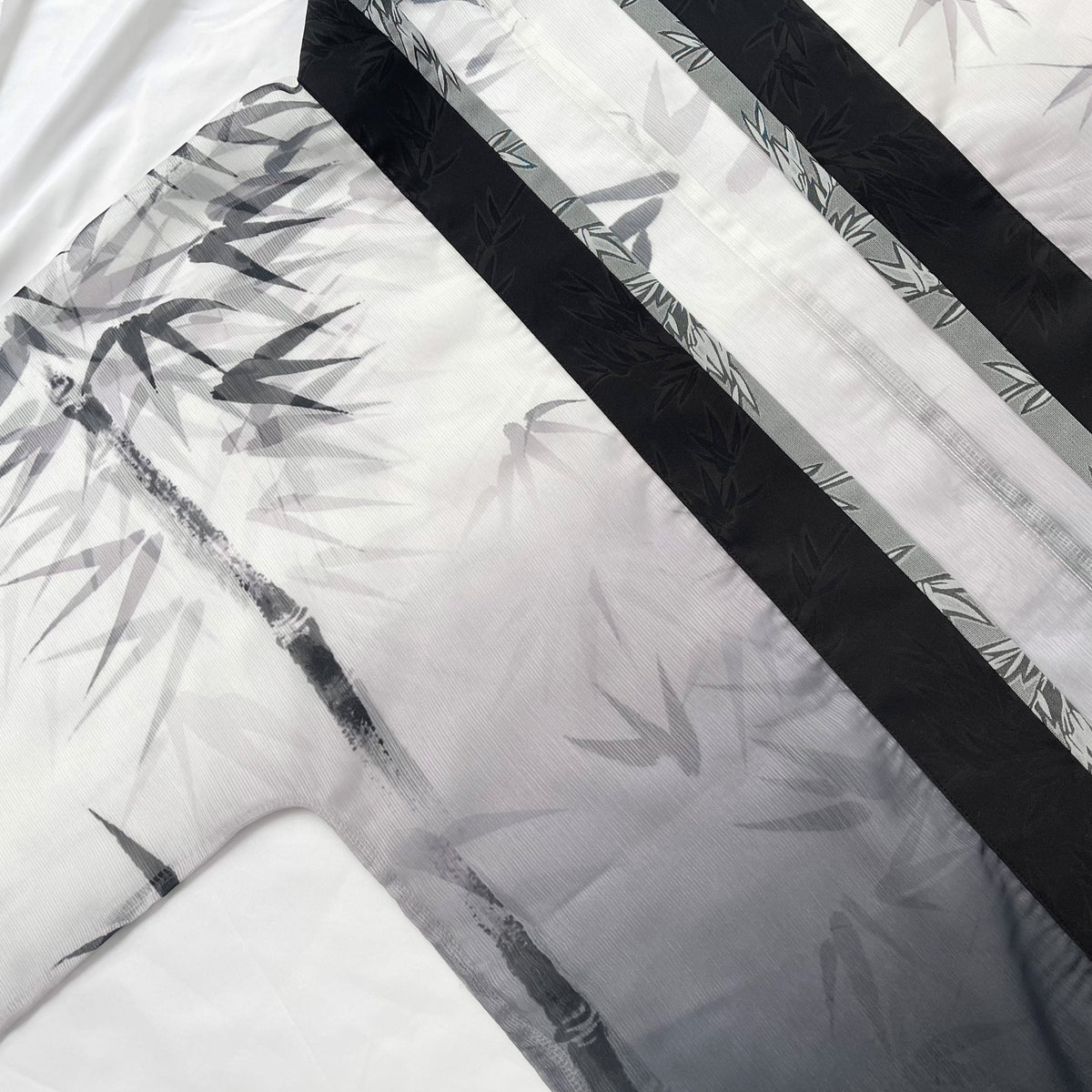 Bambú | Hanfu unisex moderno de 4 piezas (墨竹)