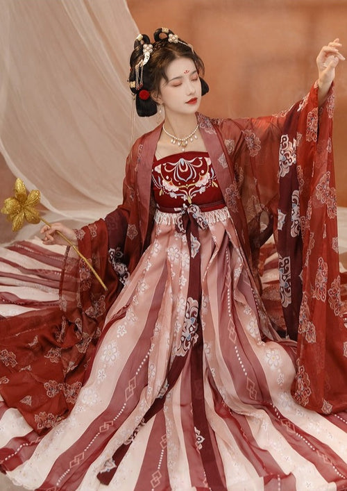 Dream of Melody | Red Hanfu Dress (梦华吟)