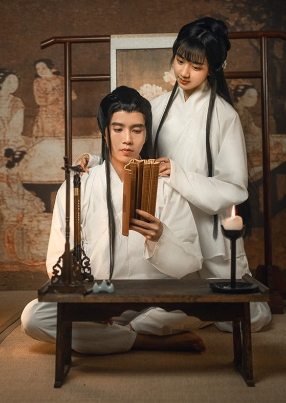 Male / Unisex Hanfu Inner Shirt & Pants for All Seasons (汉服中衣)