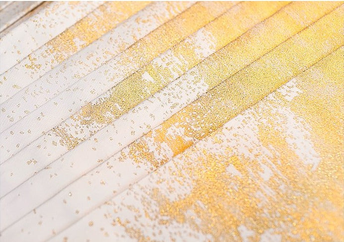 Moon River | Modern Silver Ma Mian Skirt (月生春江)